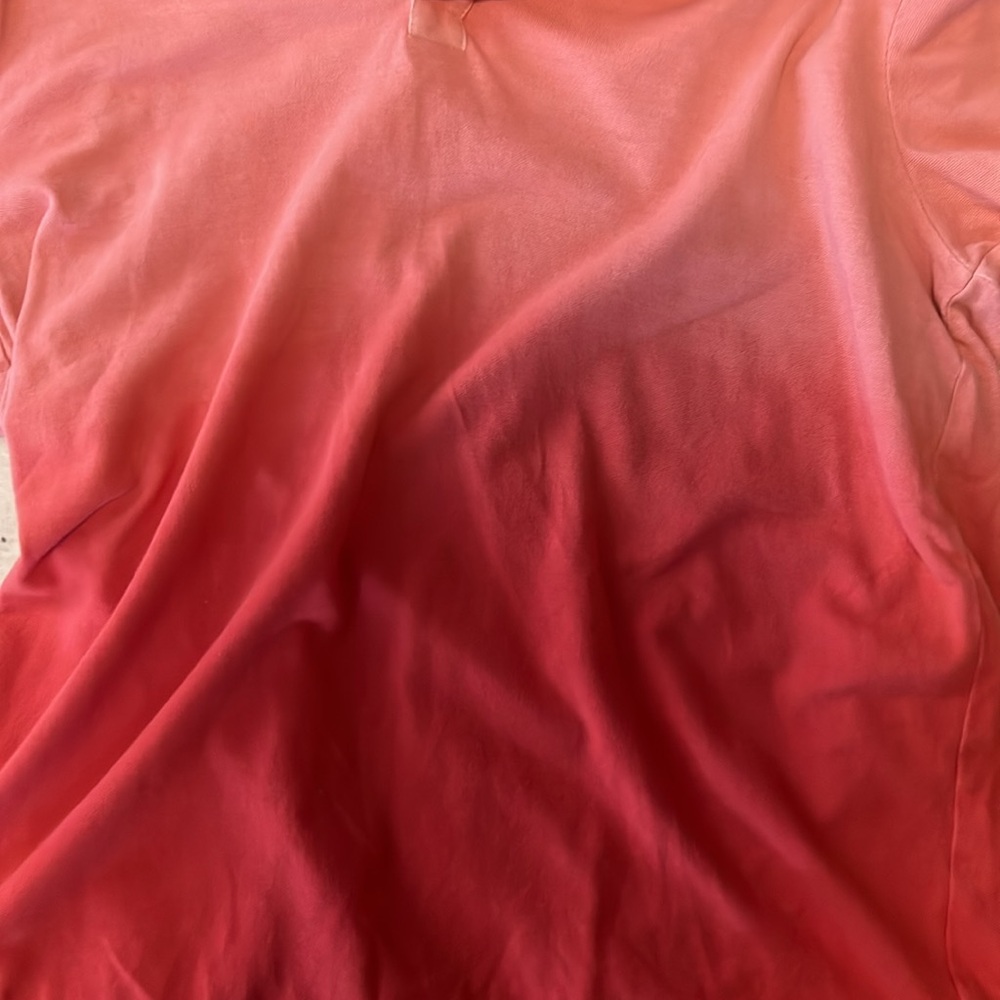 Benson New York NY pink polo gradient men’s large shirt - Picture 4 of 8